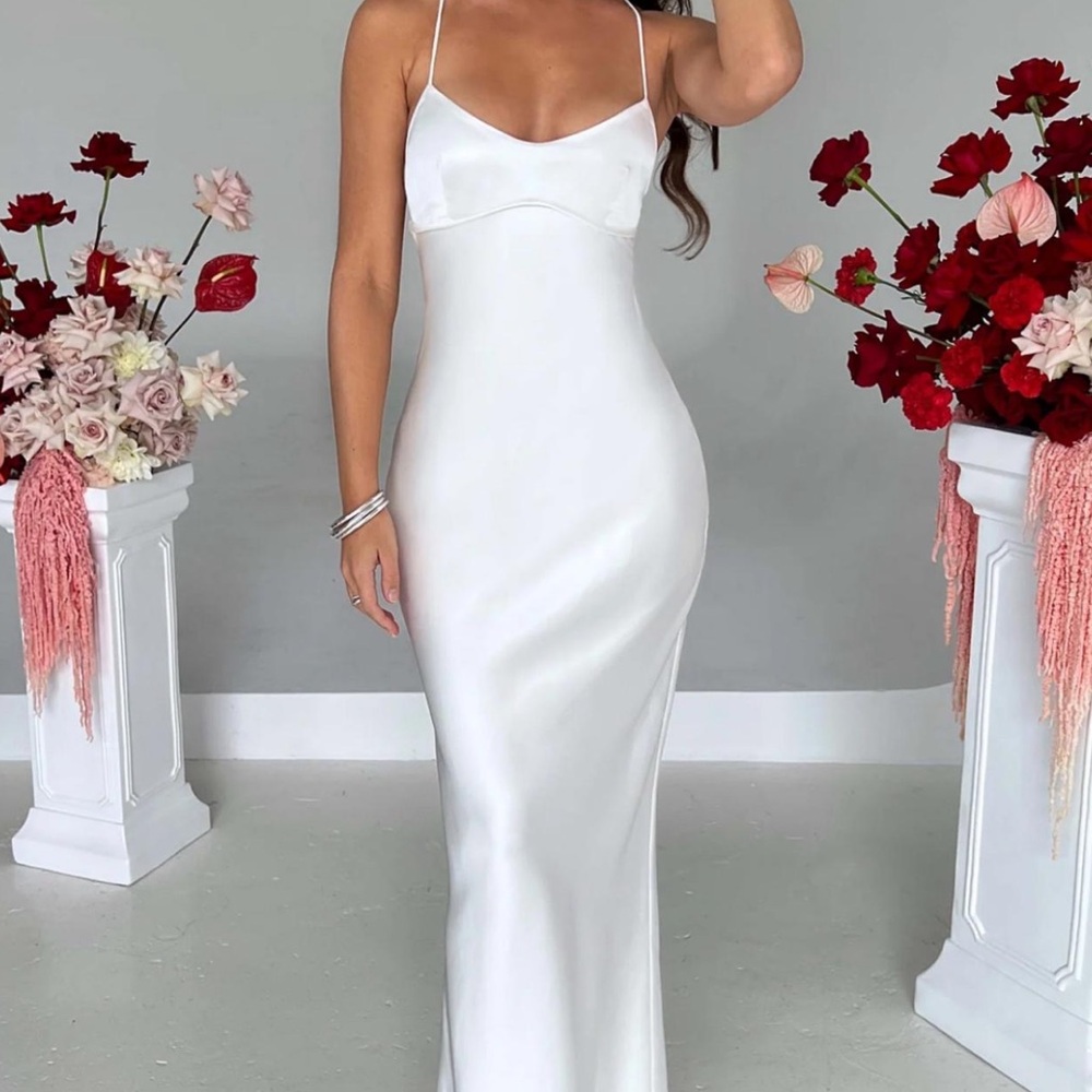 Babyboo White Maxi Dress